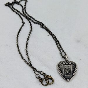 🍀Lucky brand Heart charm necklace About 16"